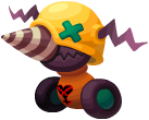 The Driller Mole (モールドリル, Mōru Doriru?, lit. "Mole Drill") Heartless from the Excavate Gems! event.