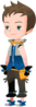 One the the unnamed Keyblade Wielders (キーブレード使い, Kīburēdo Zukai?), he also appears during the introduction to fight the Darkside and the weekly Lux ranking.