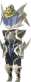 The female version of the Leopardus Armor.