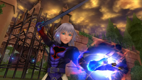 The final fight against Riku Replica as Riku.