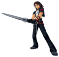 Leon in Kingdom Hearts.