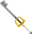Roxas's original Keyblade, the Kingdom Key