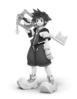Sora (TR) render for SSBU