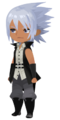 Xehanort in his early teens before leaving Destiny Islands.