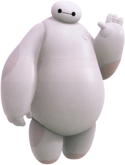 Official render for Baymax in Kingdom Hearts III