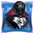 The Vanitas Remnant on the A Mere Shell Trophy in the HD version of Kingdom Hearts Birth by Sleep Final Mix.